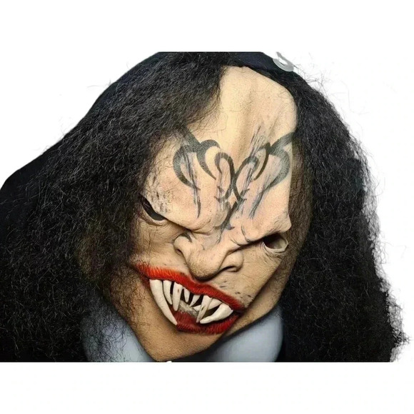 Fang Face Demon Vampire Mask Be Something Studios - Picture 7 of 12